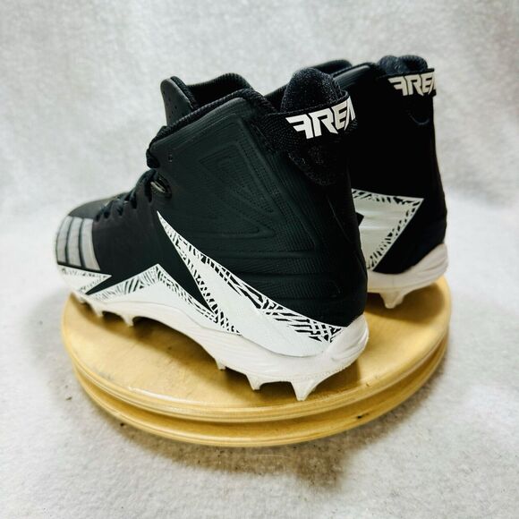 Adidas Freak X MD Football cleats Men’s Size 8.5 Black White Shoes Boots Mid - Picture 7 of 9